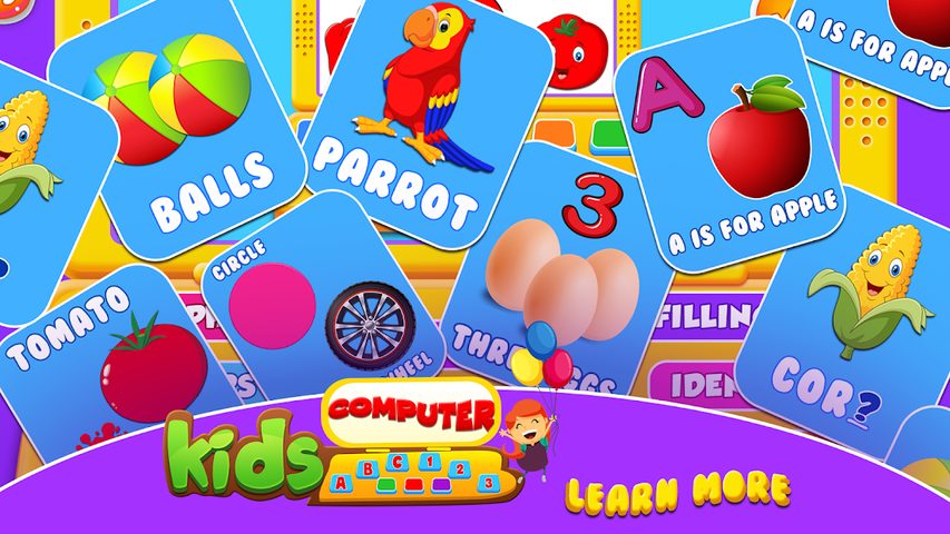 Screenshot 9: Kids Computer – Alphabet, Numbers, Colors, Shapes.