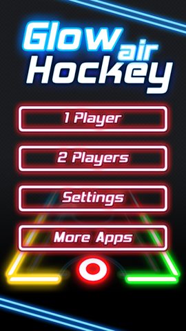 Screenshot 7: Glow Air Hockey