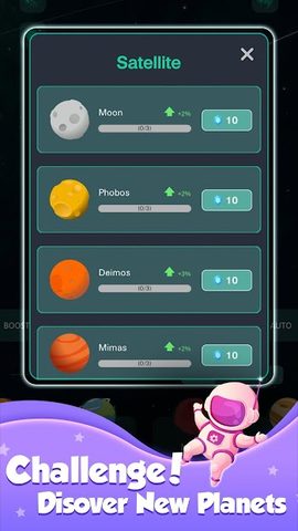Screenshot 4: Tap Galaxy-Build your space world
