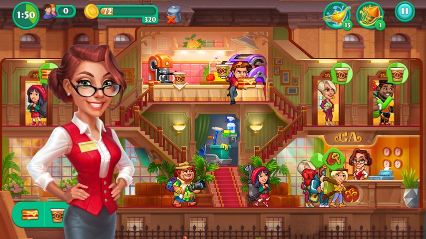 Screenshot 10: Grand Hotel Mania: Hotel game