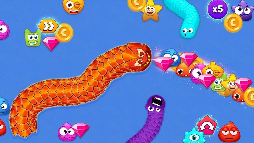 Screenshot 24: Worm Hunt - Snake game iO zone