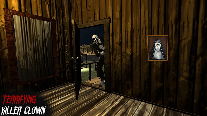 Screenshot 2: Horror Clown Scary Escape Game