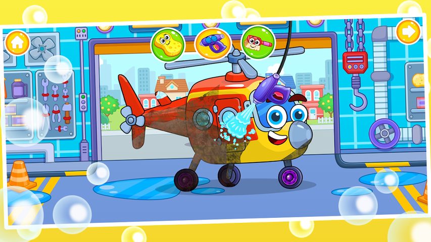 Screenshot 3: Airplane wash