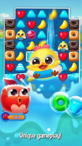 Screenshot 1: Bird Friends : Match 3 Puzzle