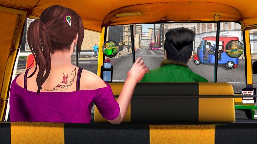 Screenshot 11: Modern Rickshaw Driving Games