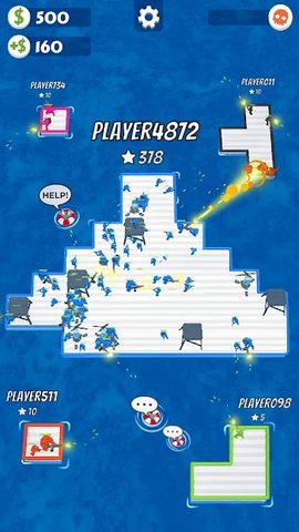 Screenshot 7: War of Rafts: Crazy Sea Battle
