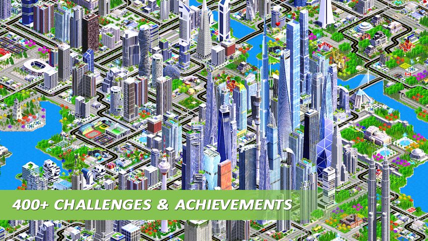 Screenshot 4: Designer City: building game