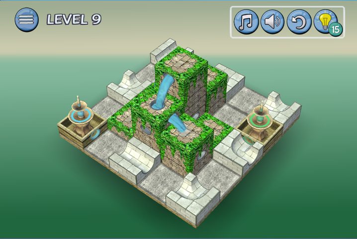 Screenshot 4: Flow Water Fountain 3D Puzzle