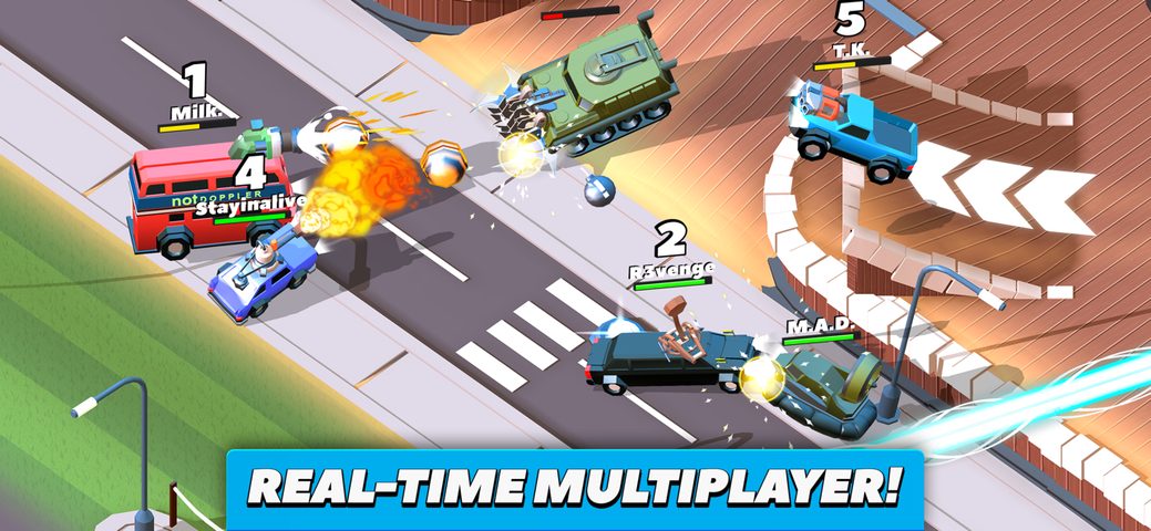 Screenshot 2: Crash of Cars 9+