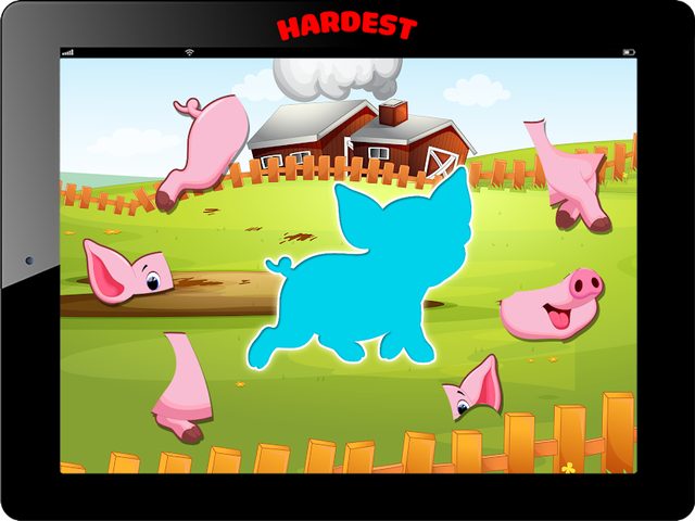 Screenshot 12: Animals jigsaw puzzle games for baby toddler kids