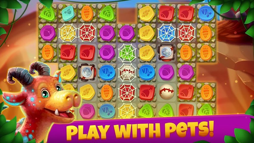 Screenshot 2: Epic Pets: Match 3 story with fashion animals