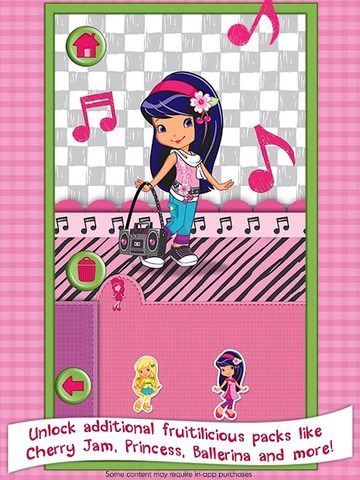 Screenshot 10: Strawberry Shortcake Card Maker Dress Up