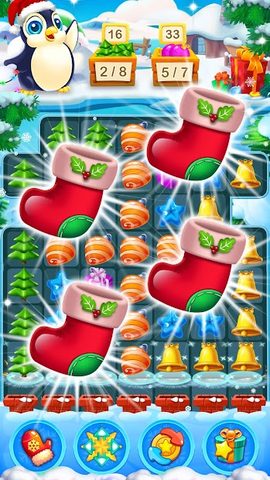 Screenshot 3: Merry Christmas Match 3