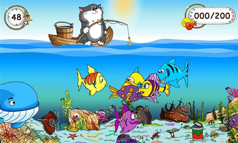 Screenshot 4: Fishing for Kids.
