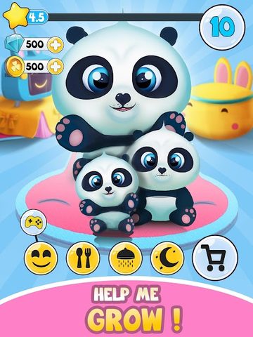 Screenshot 8: Pu cute panda bears pet game