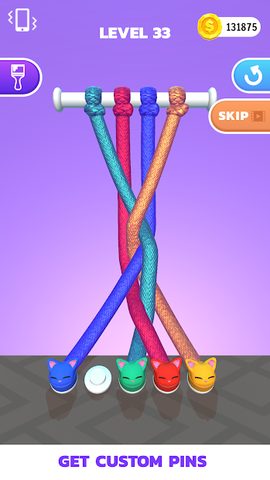 Screenshot 1: Tangle Master 3D
