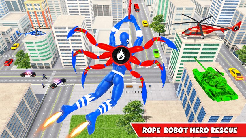 Screenshot 24: Rope Robot Hero Superhero Game
