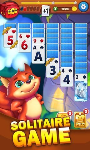 Screenshot 1: Solitaire Tripeaks Adventure - 2021 Card Journey