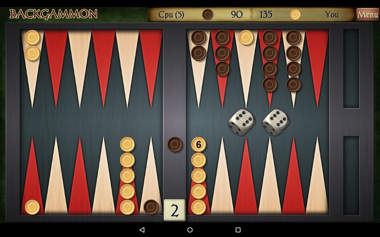 Screenshot 19: Backgammon