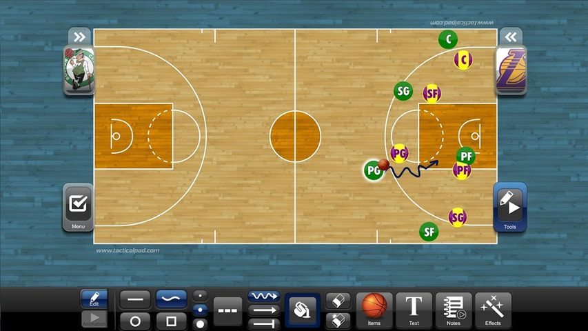 Screenshot 5: TacticalPad Basketball