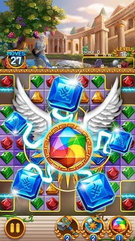 Screenshot 2: Jewel Athena: Match 3 blast