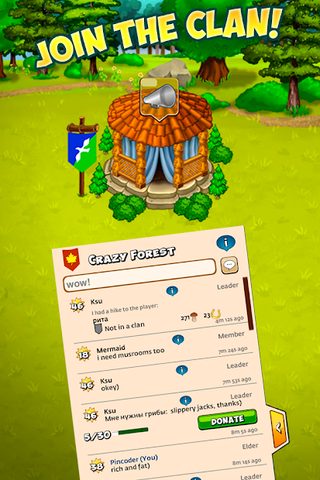 Screenshot 4: Forest Clans - Mushroom Farm