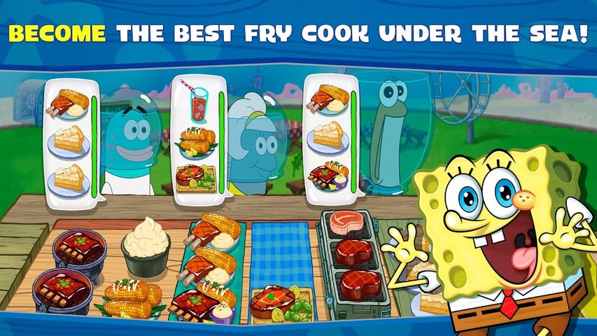 Screenshot 1: SpongeBob: Krusty Cook-Off