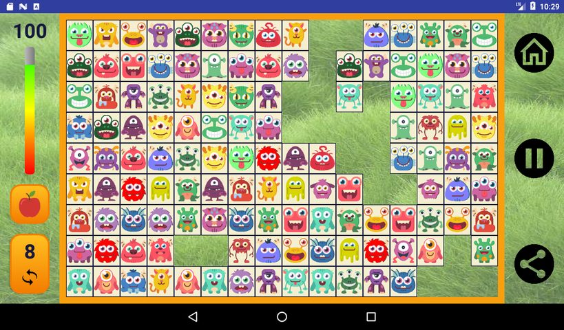 Screenshot 9: Connect: cute monsters & food
