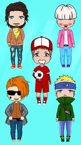Screenshot 3: Chibi Boy: Doll Maker Games