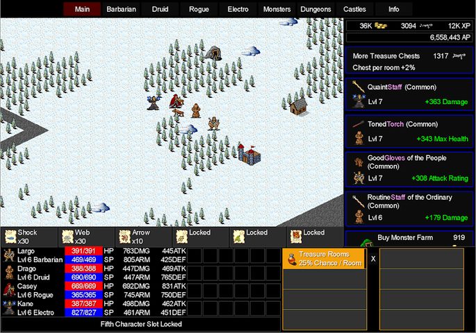 Screenshot 3: CLICKPOCALYPSE II