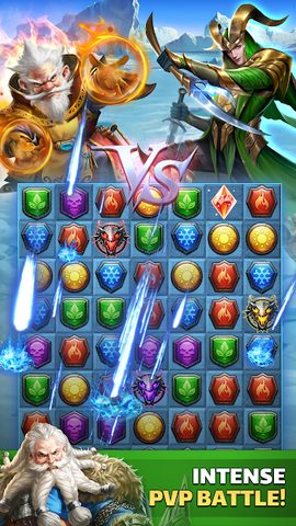 Screenshot 6: MythWars & Puzzles: RPG Match3
