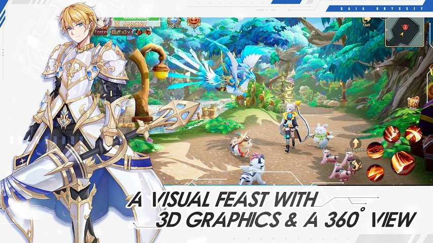 Screenshot 2: Gaia Odyssey