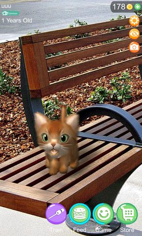 Screenshot 2: AR Cat