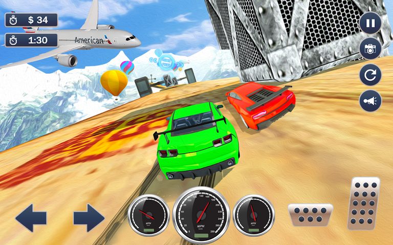 Screenshot 7: Crazy Car Stunts - Mega Ramp