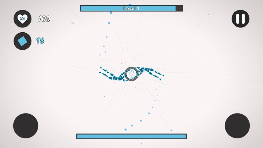 Screenshot 1: Don't Let Go - Hardcore Free Falling