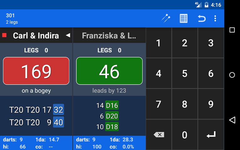 Screenshot 8: Darts Scoreboard