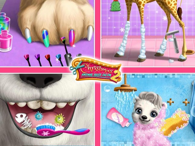 Screenshot 13: Christmas Animal Hair Salon 2