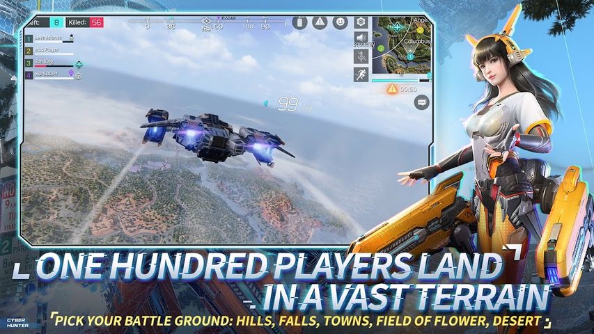 Screenshot 1: Cyber Hunter