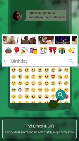 Screenshot 7: ai.type Emoji Keyboard plugin