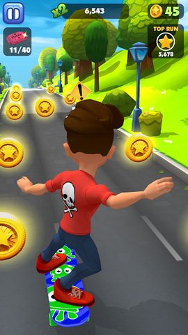Screenshot 7: Skater Rush Endless Skateboard