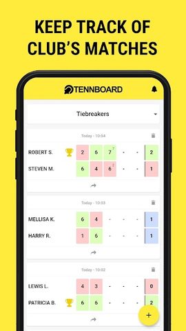 Screenshot 2: Tennboard - Keep Tennis Scores