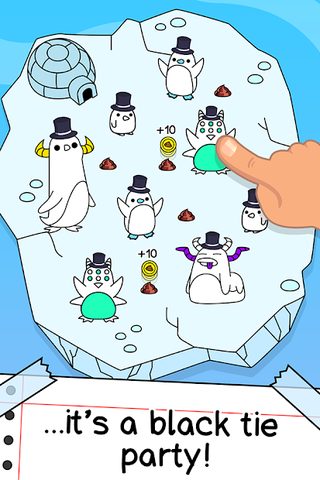 Screenshot 2: Penguin Evolution: Idle Merge