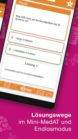 Screenshot 6: MedAT 2go by MEDBREAKER | MedAT-Vorbereitung