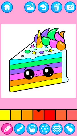 Screenshot 10: Cute Kawaii Colouring Book for Kids with Glitters