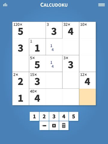 Screenshot 22: Calcudoku · Math Logic Puzzles
