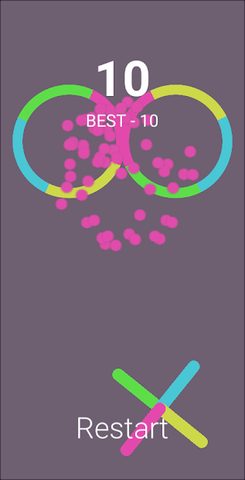 Screenshot 5: Color Fall Space Rider