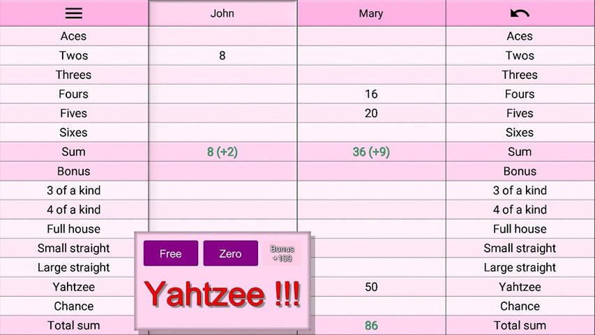 Screenshot 21: Yatzy Protocol & Game