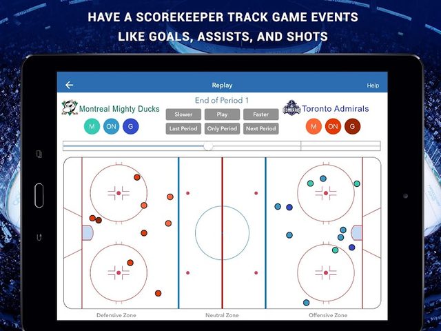 Screenshot 8: iTrackHockey: Stats/Timekeeper