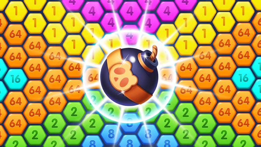 Screenshot 19: Merge Number - Hexa Puzzle