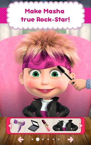 Screenshot 17: Masha and the Bear: Salon Game